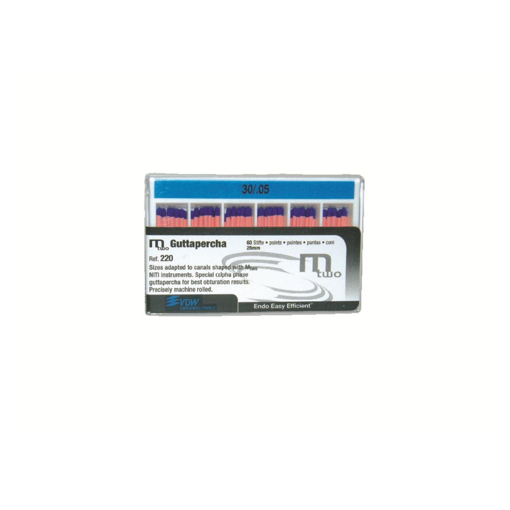 MTWO POINTES DE GUTTA 30/.05 (60)              VDW