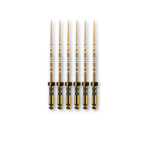 [81-419-88] Pack de 6 Pro-taper Gold stérile F4 MAILLEFER