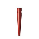 TENONS CONIQUES CALCI (40)L13MM ROUGE   CONNECT'IC