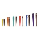 TENONS CONIQUES INOX(20)12MM VERT 9006947  CYBER