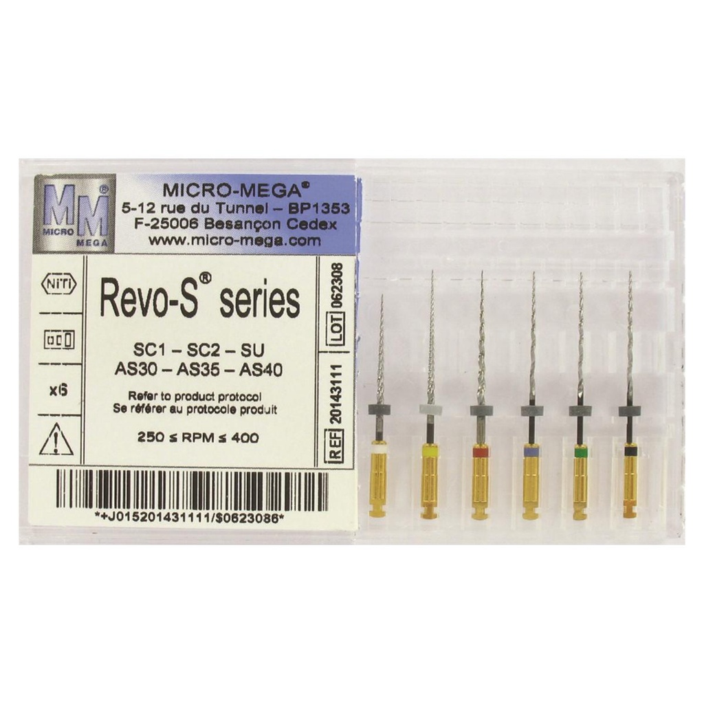 REVO-S ASSORTIMENT AS 30-35-40/25MM (3)  MICROMEGA