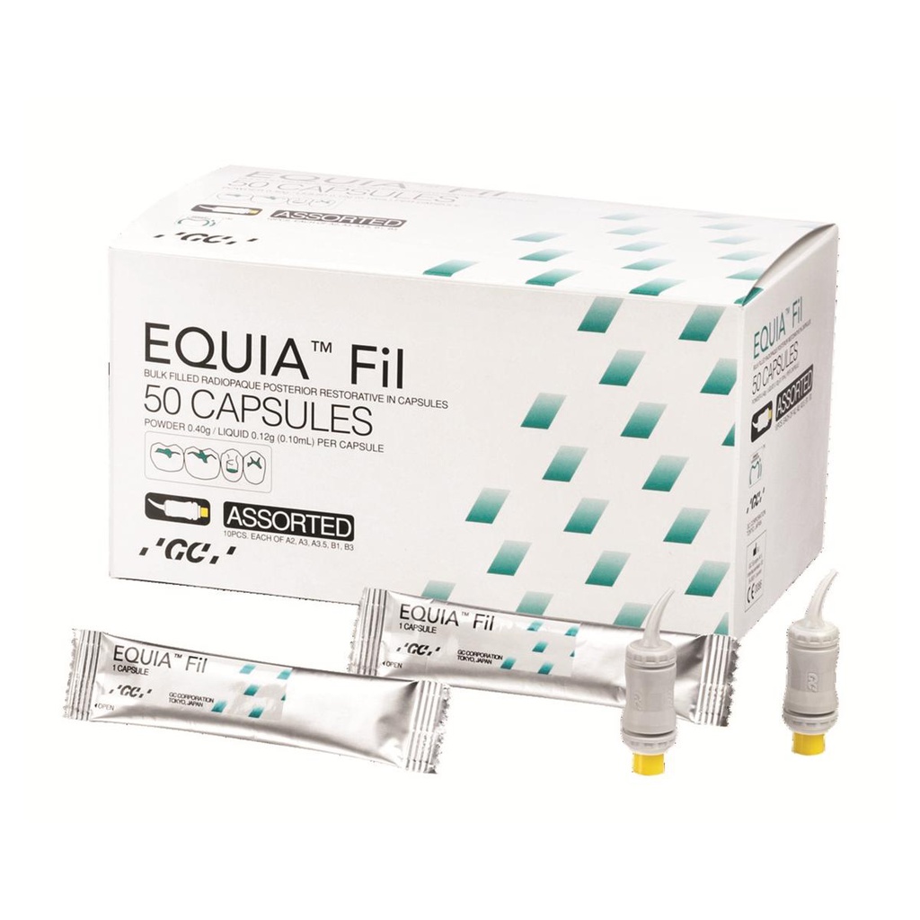 EQUIA FIL ASSORTED PACKAGE (50)          004259 GC