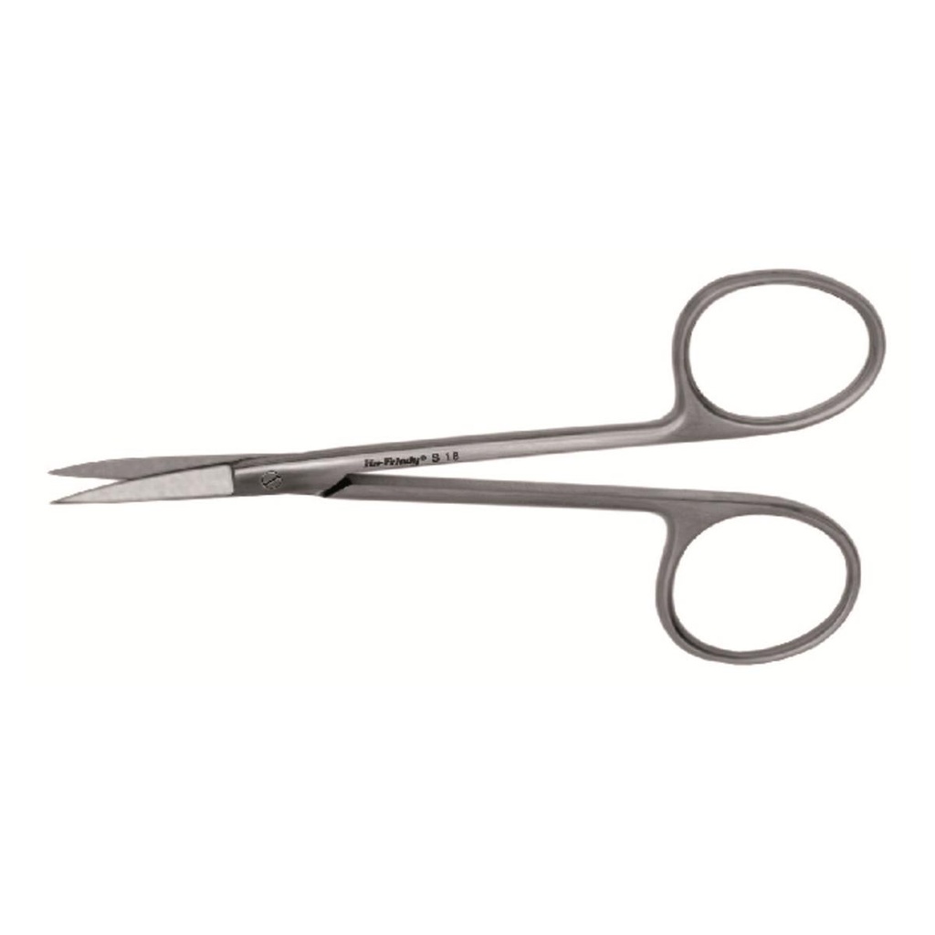 CISEAUX IRIS COURBE 11,5CM S18           HU-FRIEDY