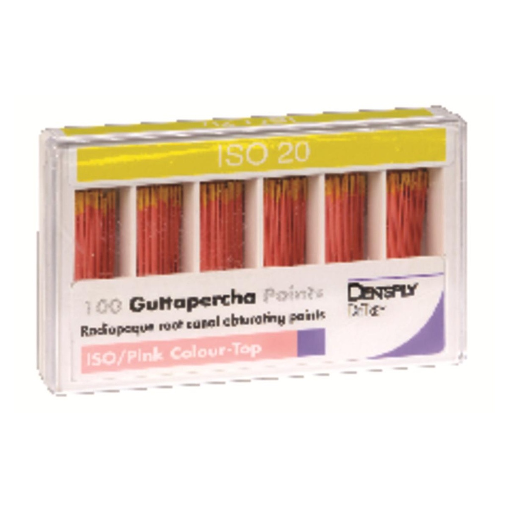LQ * POINTES GUTTA ISO ROSE NO40 (100)    DENTSPLY