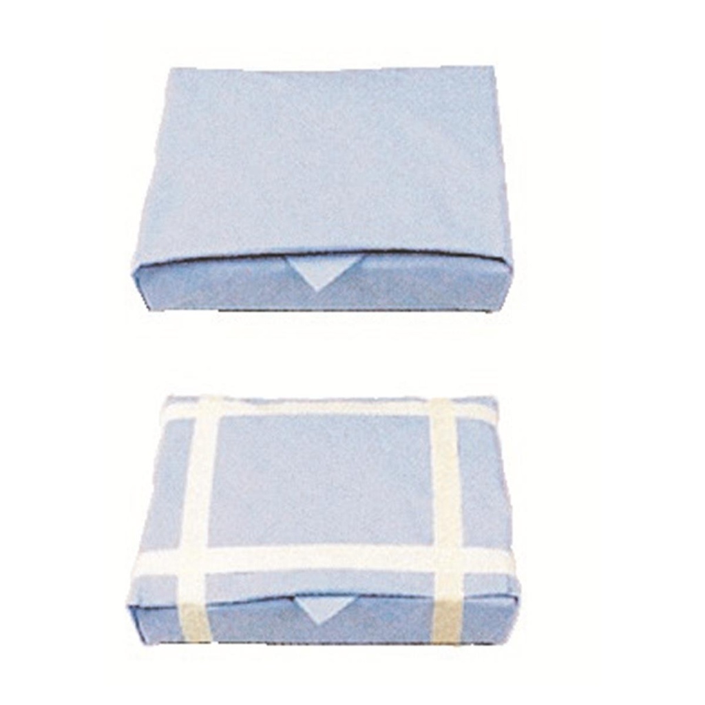 #STERI-FEUILLES 60X60CM BLEUES   (500)    HARTMANN