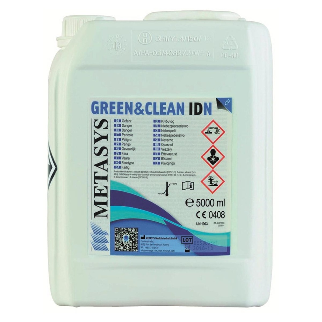 LQ * GREEN CLEAN ID N 5 LITRES   60030034 METASYS