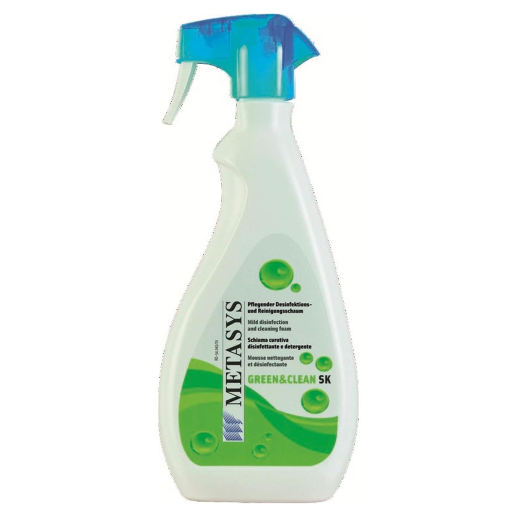MOUSSE NETTOYANTE GREEN CLEAN SK (750ML) METASYS