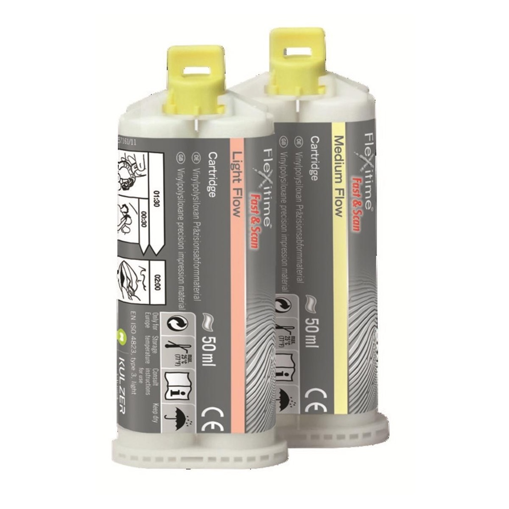 FLEXITIME FAST AND SCAN MEDIUM FLOW (2X50ML)KULZER