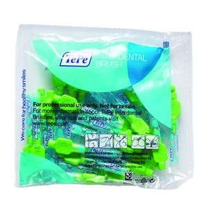 BROSSETTES INTERDENTAIRES VERT 0.8MM (25) TEPE
