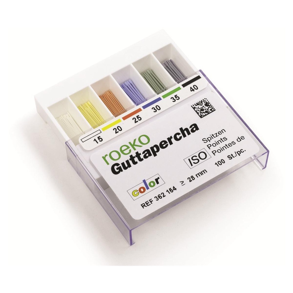 POINTES GUTTA COLOR ISO 25 (100)             ROEKO