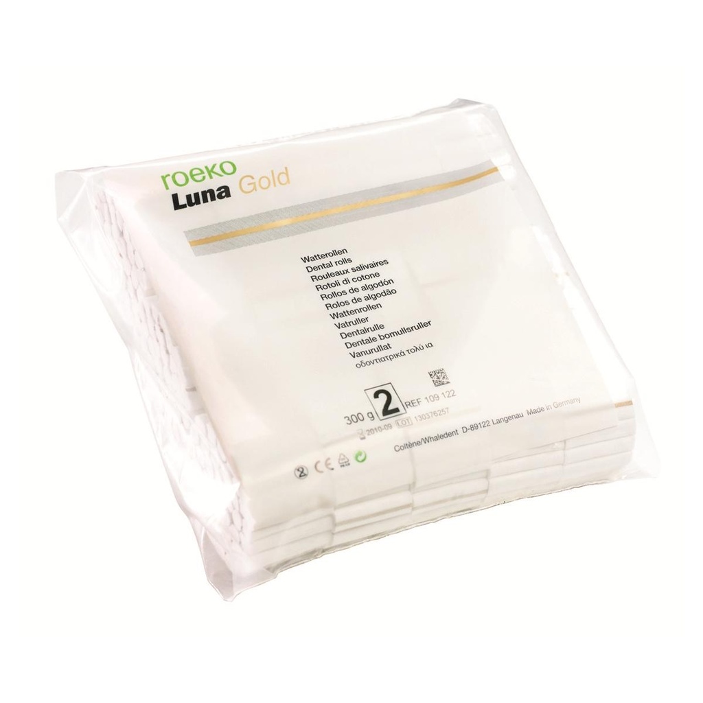 ROULEAUX SALIVAIRES LUNA GOLD NO1 300G       ROEKO
