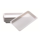 #PLATEAUX COMP 28X18 BLANC (400)         MEDISTOCK