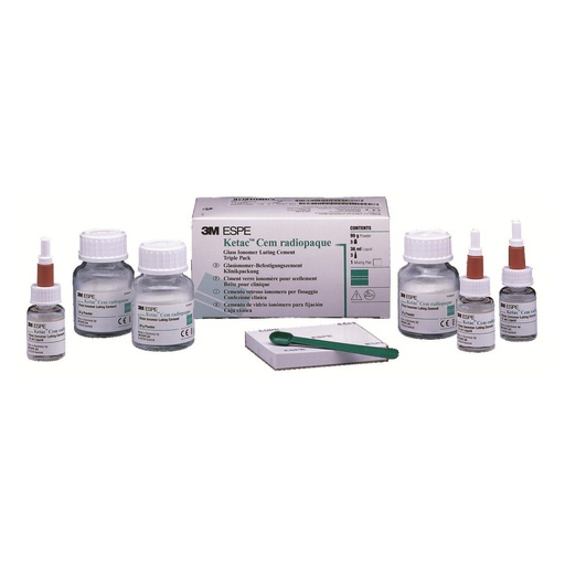 [77-036-68] KETAC CEM RADIOPAQUE COFFRET CLINIQ.-37230- 3MESPE