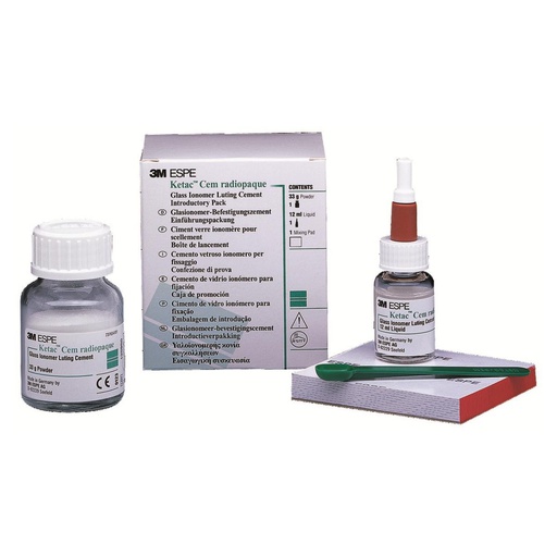 [69-036-68] KETAC CEM RADIOPAQUE COFFRET INTRO -37200-  3MESPE