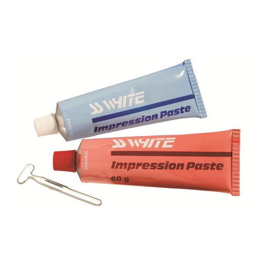 [50-122-78] IMPRESSION PASTE                          SS-WHITE