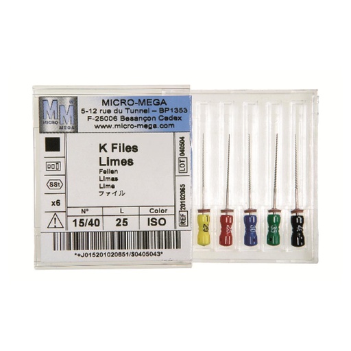 [73-423-78] LIMES 29MM NO40 (6)             20102027 MICROMEGA