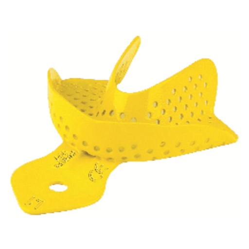 [62-508-78] PORTE EMPREINTE ALU JAUNE   NO 1 BAS           ASA