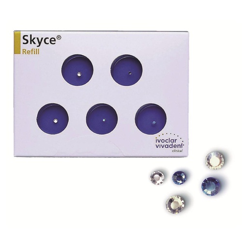 [52-871-88] SKYCE CRISTAL TRANSPARENT 2,5MM  559322   VIVADENT