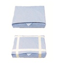 #STERI-FEUILLES 45X45CM BLEUES   (500)    HARTMANN