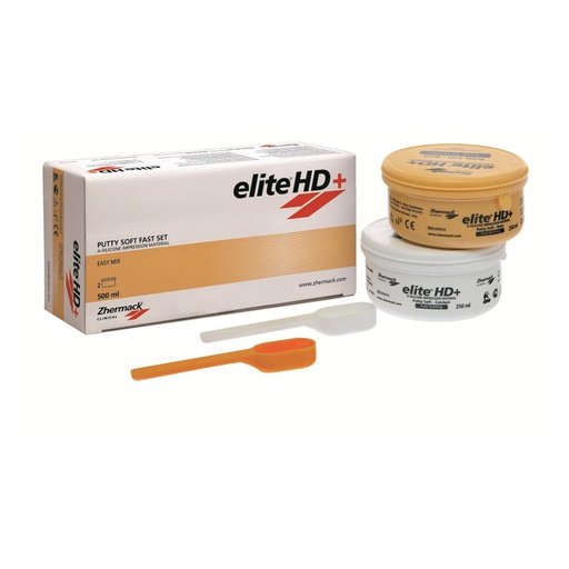 [94-672-88] ELITE HD + PUTTY SOFT NORMALE 2X250ML     ZHERMACK