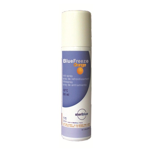 [72-282-88] LQ * SPRAY BLUEFREEZE AROME ORANGE 200ML STERIBLUE