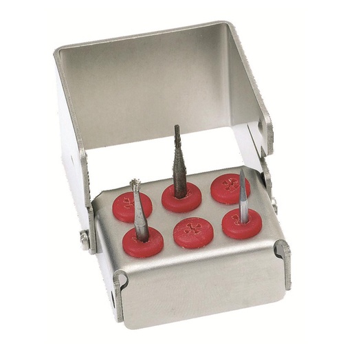 [21-686-88] PLUG IN 6 PERFORATIONS ROUGE           NICHROMINOX