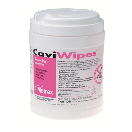 [39-830-98] LQ * LINGETTES CAVIWIPES BOITE 160 LINGETTES  KERR