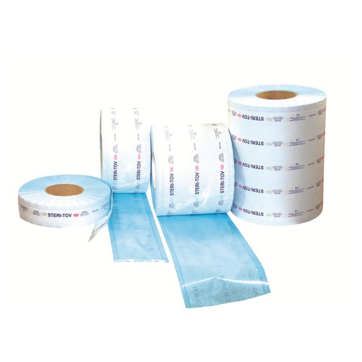 [08-911-98] GAINE DE STERILISATION 150MM X 200M      MEDISTOCK