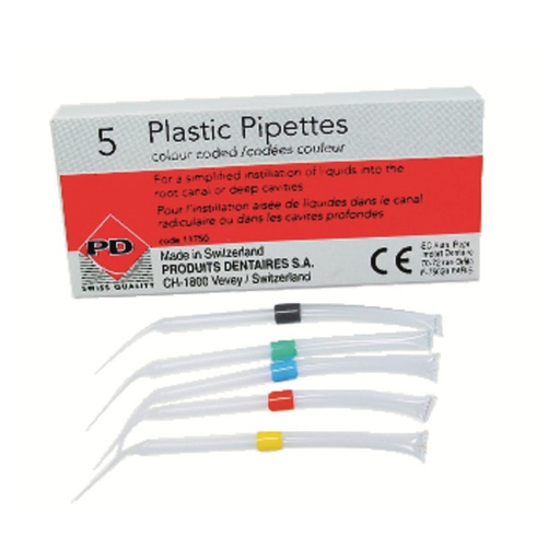 [58-031-98] PIPETTES PLASTIQUES ENDO 1ML X-FINE (5)  11752  PD