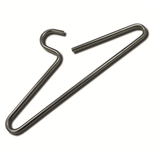 [34-831-98] CINTRE EN INOX POUR TABLIER DE PLOMB         VARAY