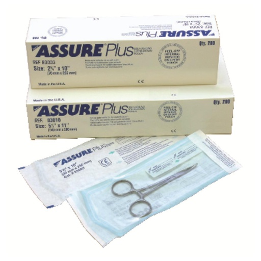 [00-071-98] ASSURE PLUS POUCHES 85X165MM (200)    83000 SULTAN