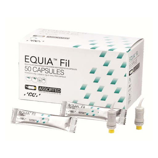 [59-291-98] EQUIA FIL ASSORTED PACKAGE (50)          004259 GC