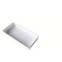 PLATEAUX EN MELAMINE 200X100MM BLANC          DALY