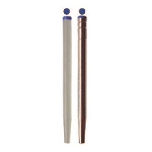 [26-042-98] CLAVETTES CYL.CON.ACIER  (10) N.3 BLEU   DENTOCLIC
