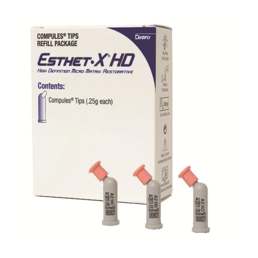[24-642-98] ESTHET-X HD COMPULES CLAIR-EMAIL 10X0.25G DENTSPLY