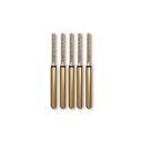 Lot de 5 Fraises diamantées cylindriques à bout plat G837 314 014 8M DIATECH